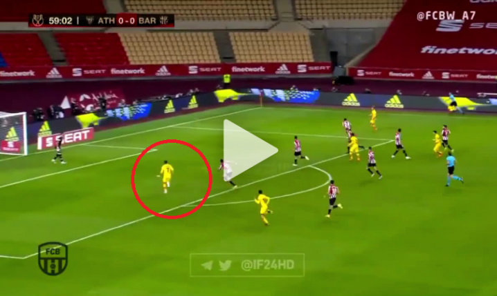 Griezmann strzela na 1-0 dla Barcy w finale Pucharu Króla [VIDEO]